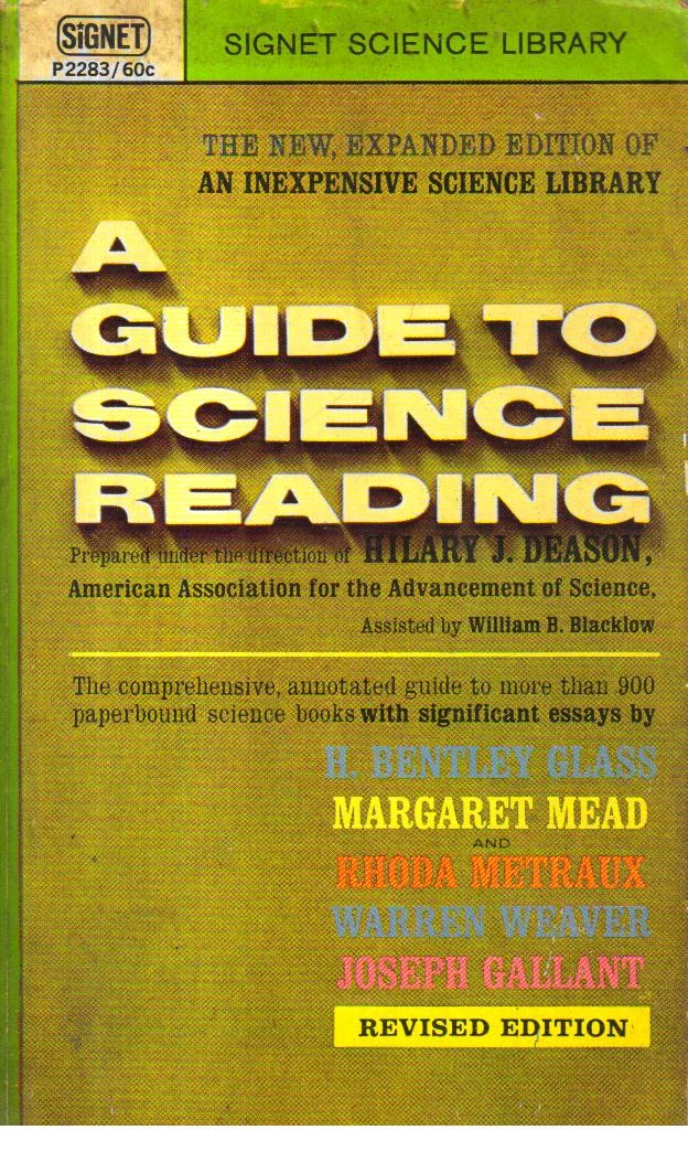 A Guide to Science Reading