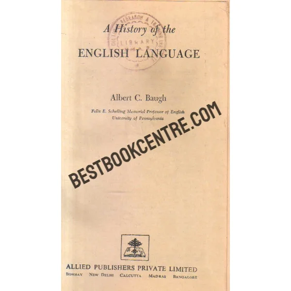 A History of the English Language