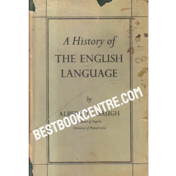 A History of the English Language 1st Edition