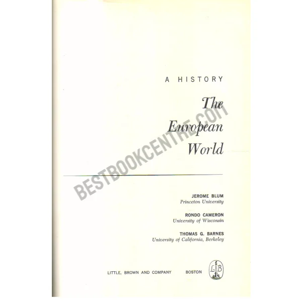 A History the European World.
