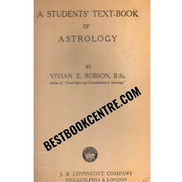 A Students Text Book of Astrology