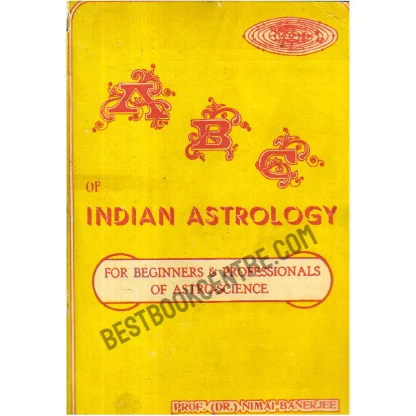 Abc of Indian Astrology.