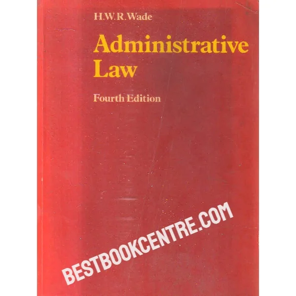 Administrative Law 4th Edition