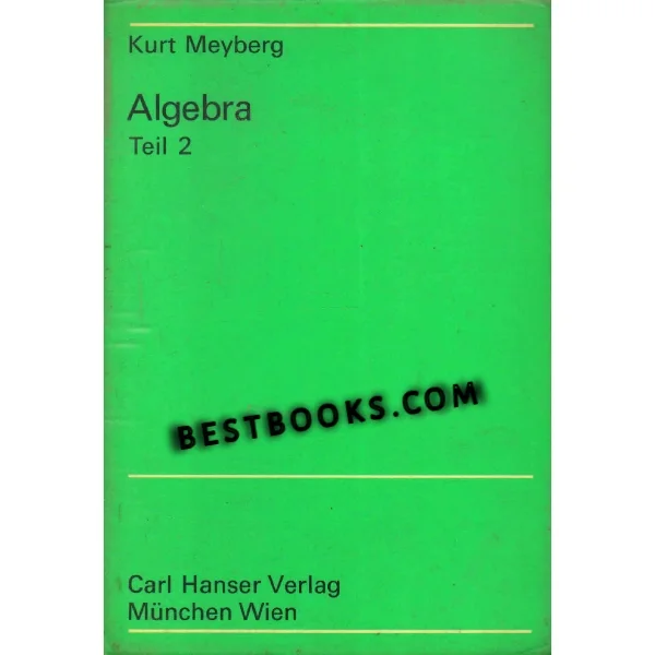 Algebra Teil 2