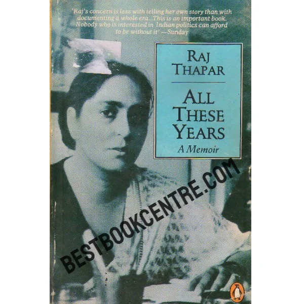 All These Years a Memoir 1st Edition