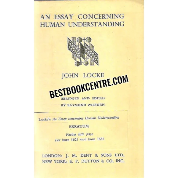 An Essay Concerning Human Understanding