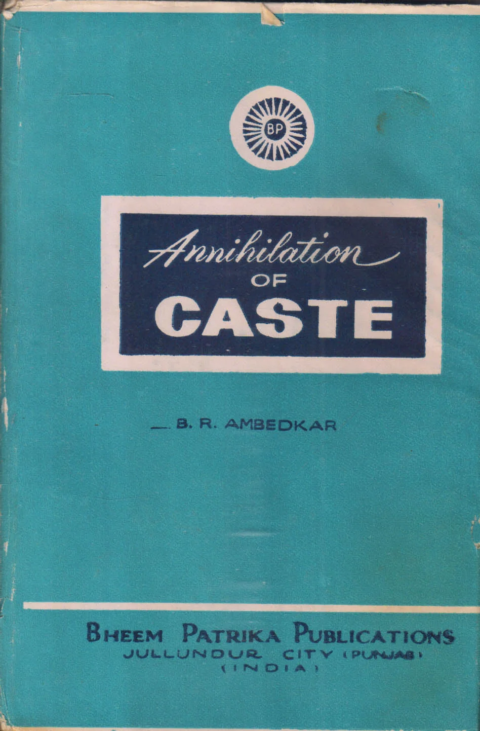 Annihilation of Caste