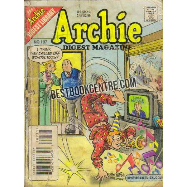 Archie #187 Digest Magazine