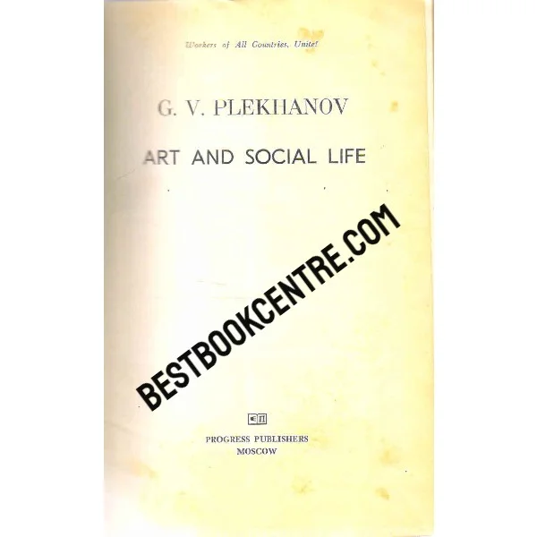 Art and Social Life
