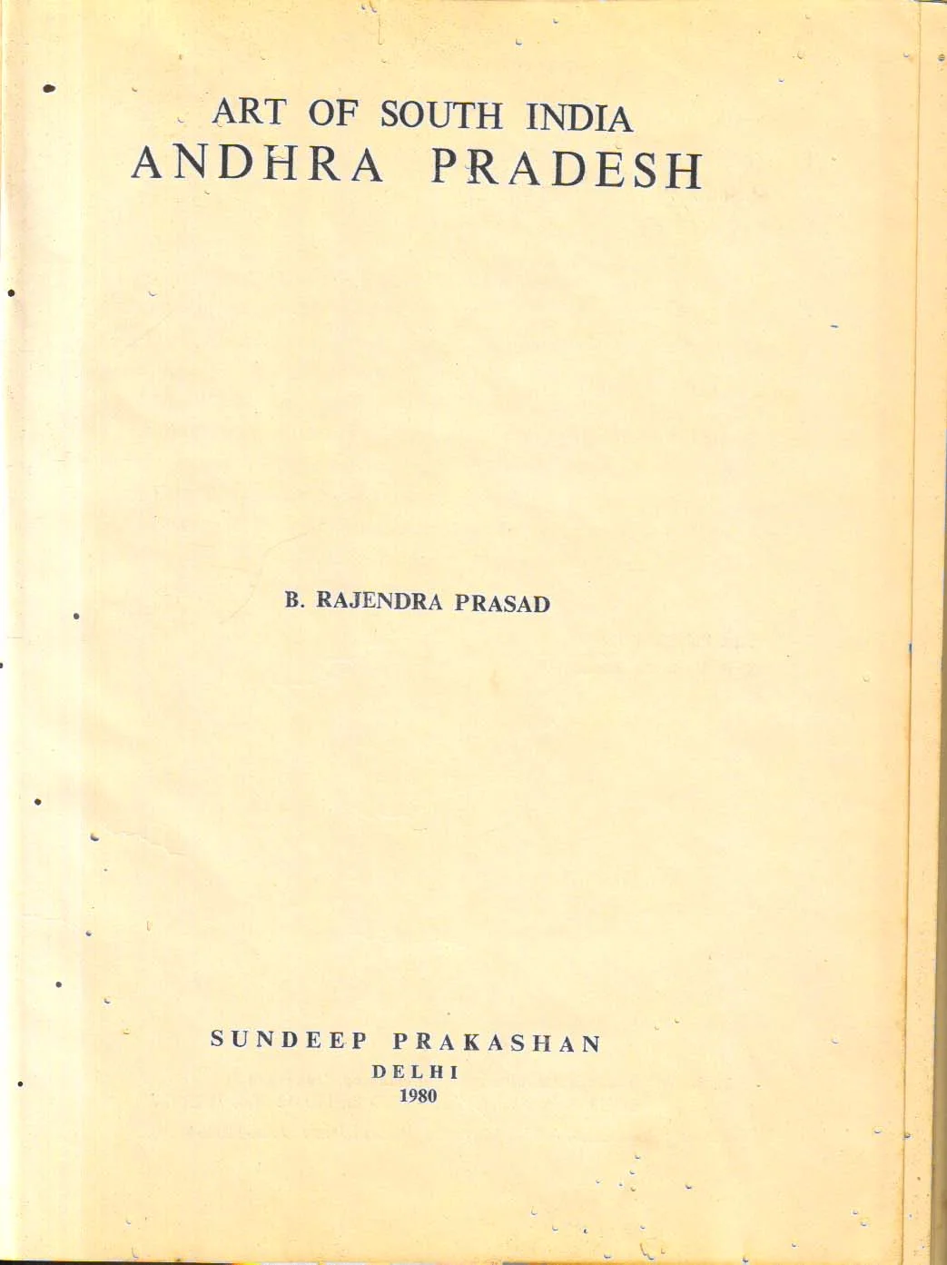 Art of South India Andhra Pradesh
