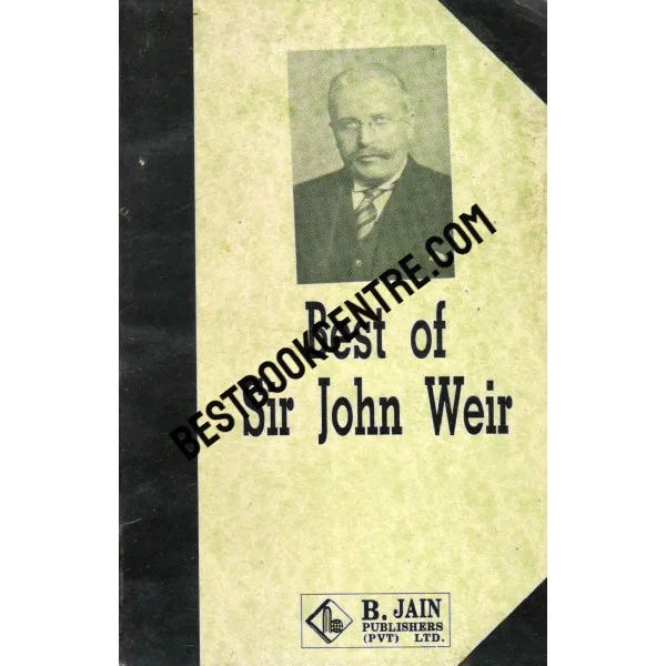 Best of Sir John Weir 1st Edition