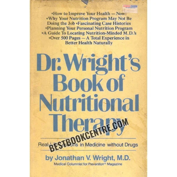 Dr Wrights Book of Nutritional Therapy