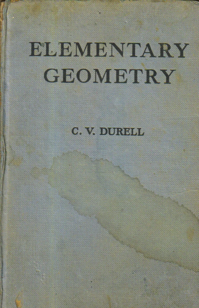 Elementary Geometry