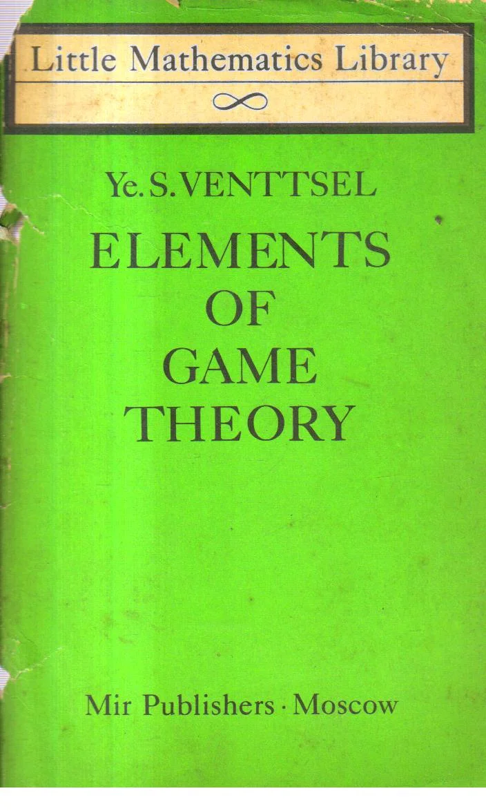 Elements of Game Theory