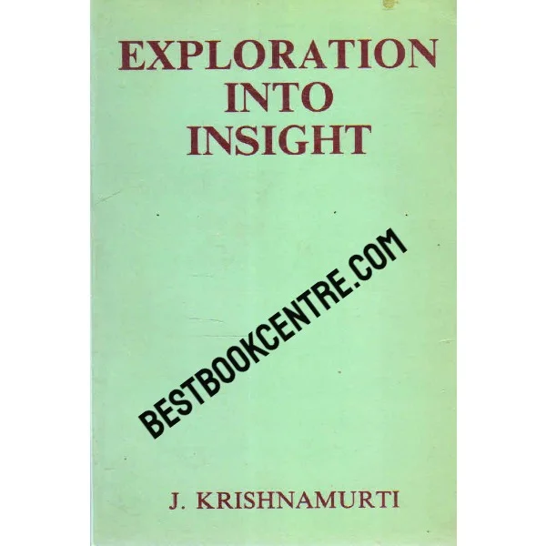 Exploration Into Insight