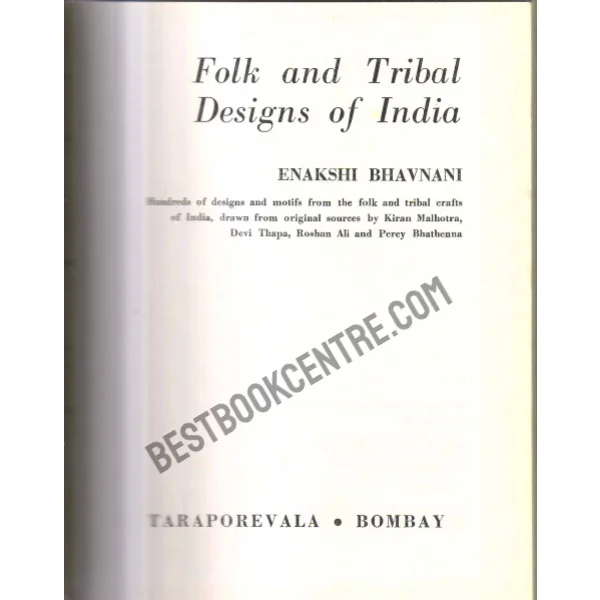 Folk and Tribal Designs of India