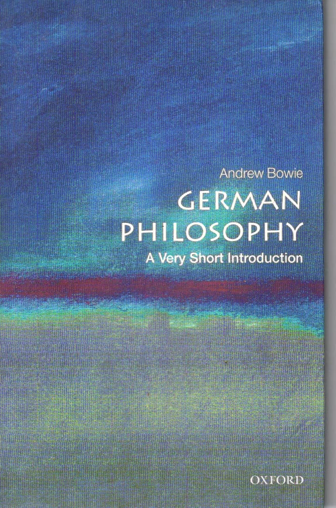 German Philosophy a Very Short Introduction