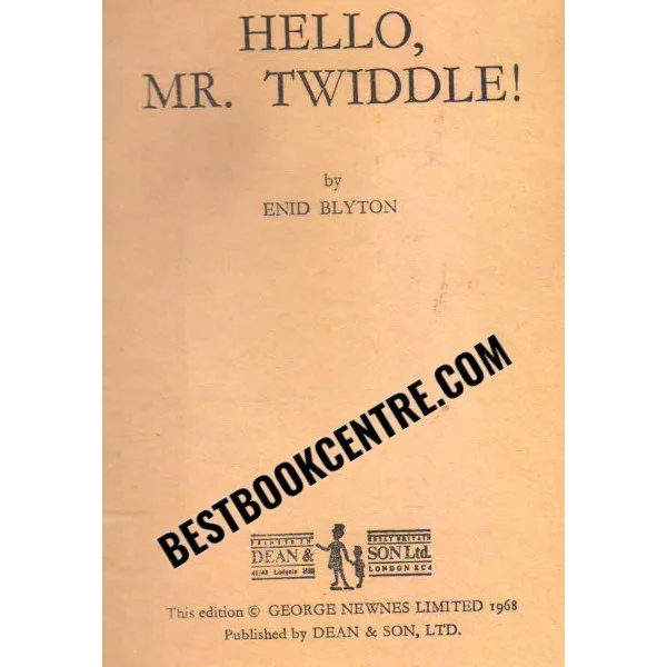 Hello Mr Twiddle