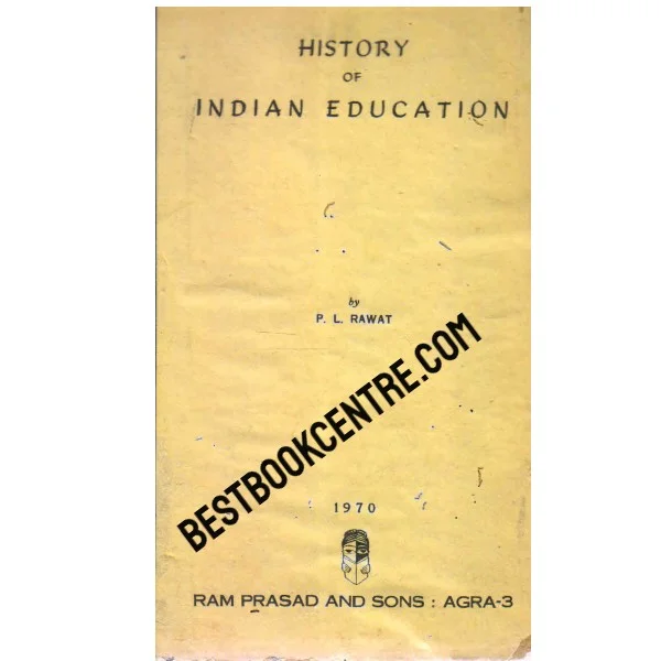 History of Indian Education 6th Edition
