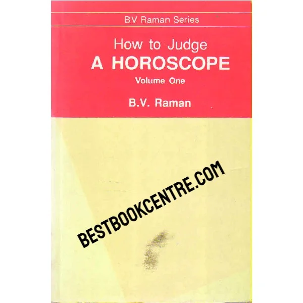 How to Judge a Horoscope Volume 1 and 2(set of 2 Books)