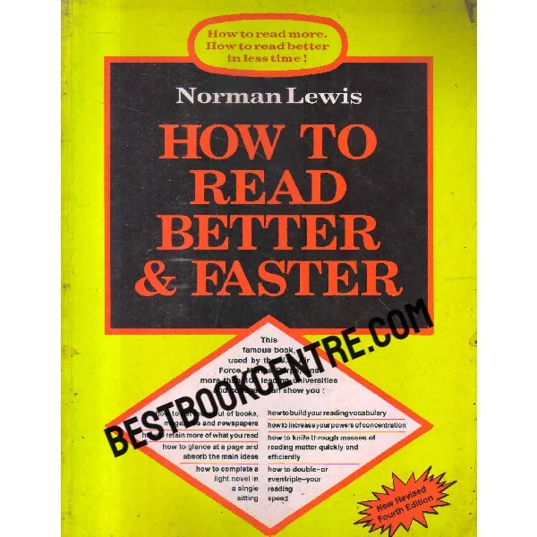 How to Read Better and Faster