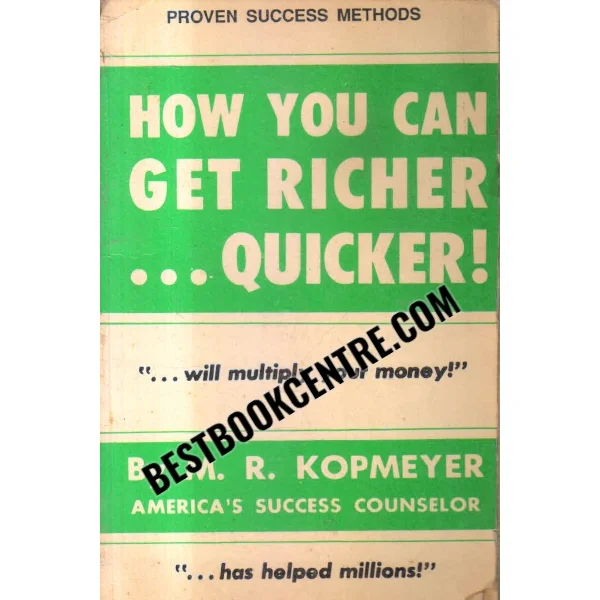 How You Can Get Richer Quicker