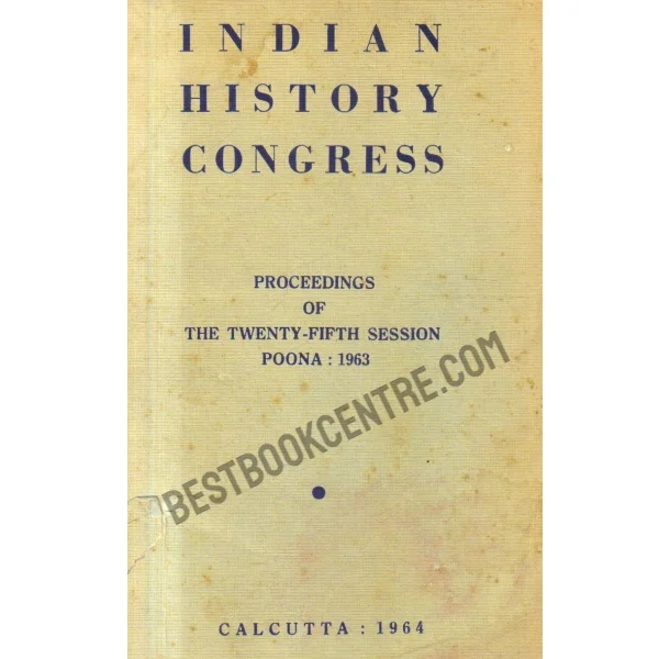Indian History Congress.