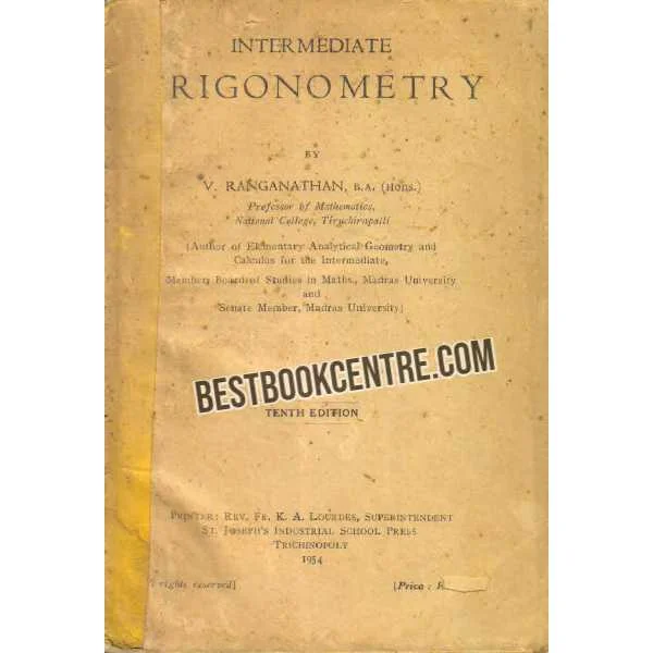 Intermediate Trigonometry