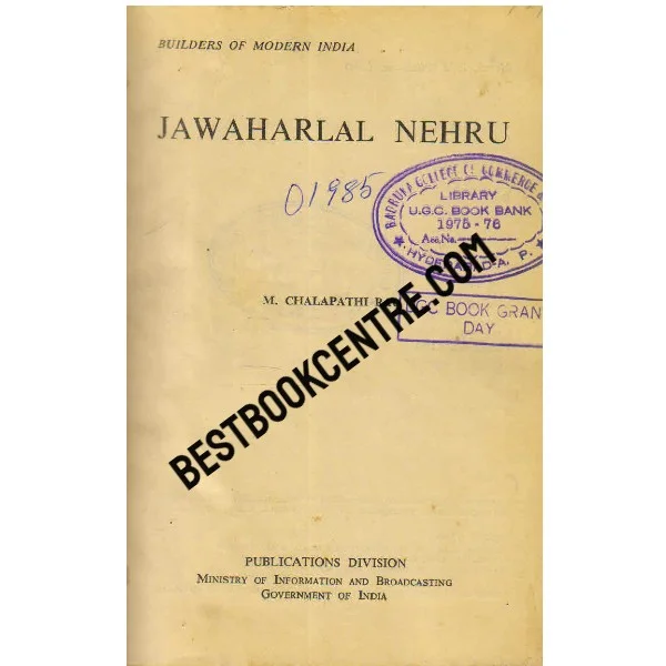 Jawaharlal Nehru 1st Edition