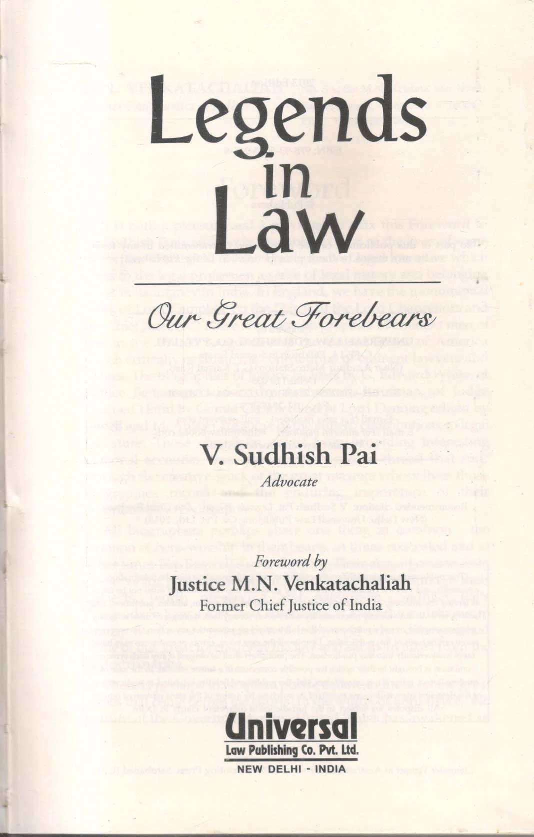Legends in Law