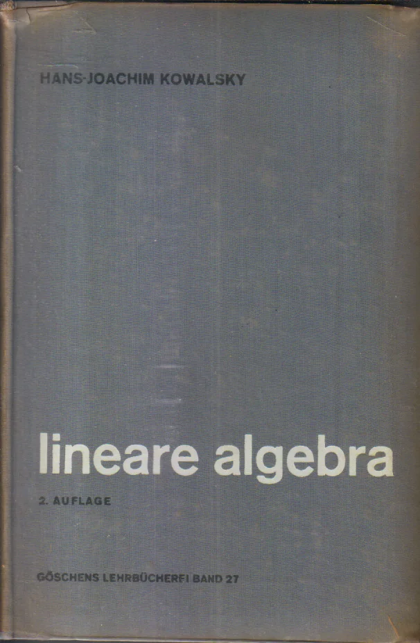 Lineare Algebra (German Language) [1st Edition]