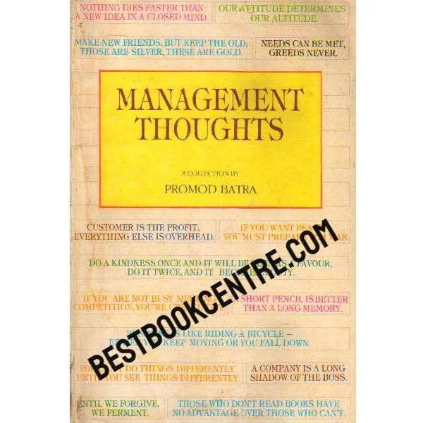 Management Thoughts