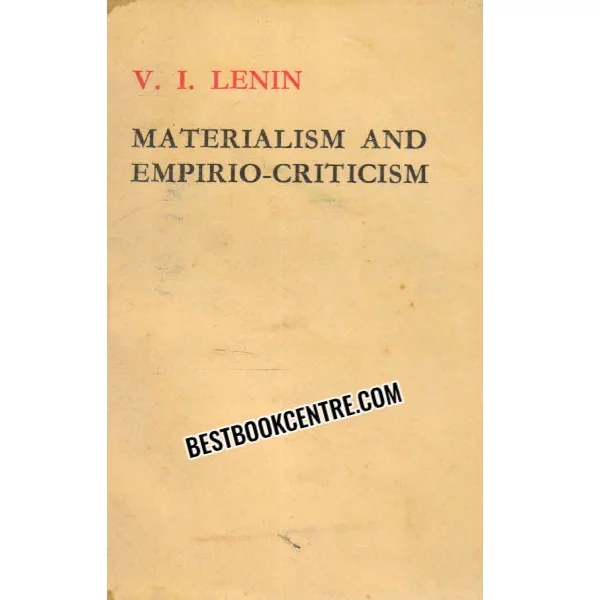 Materialism and Empirio Criticism
