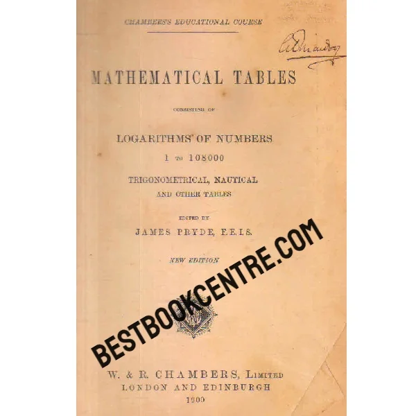 Mathematical Tables