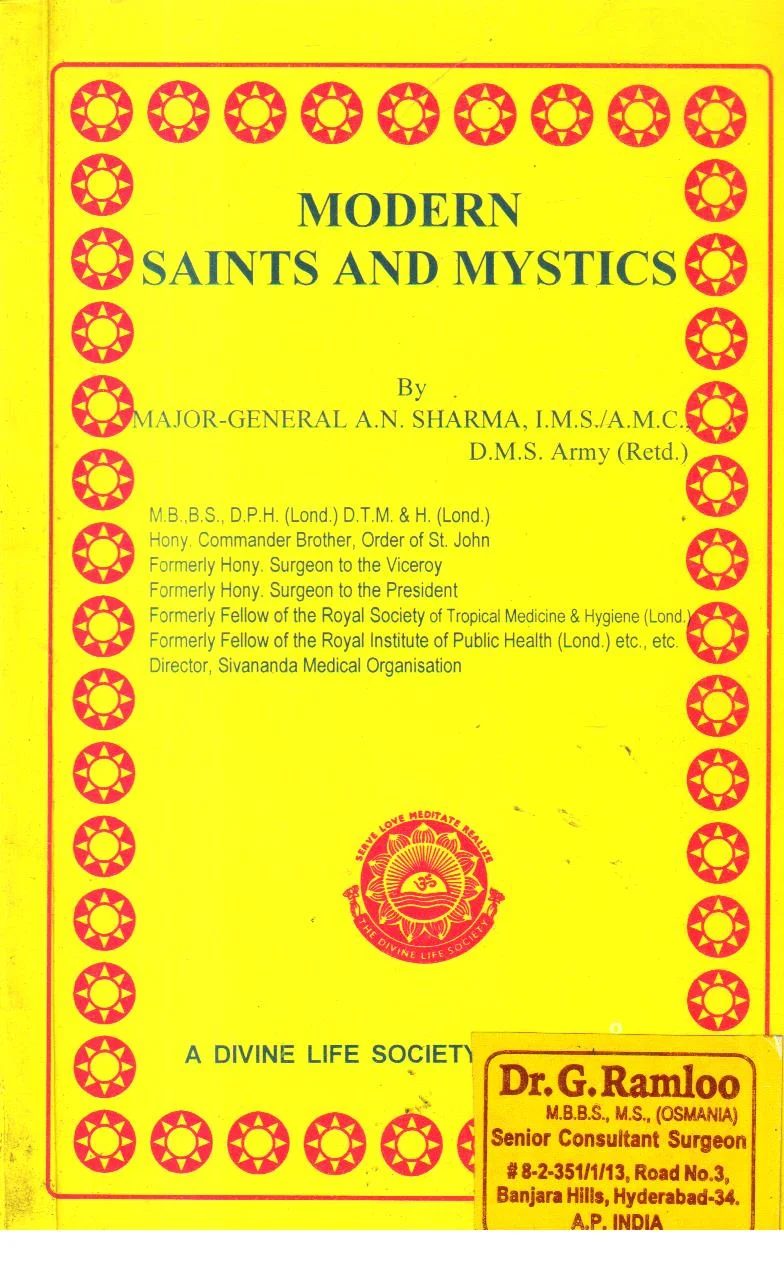 Modern Saints & Mystics
