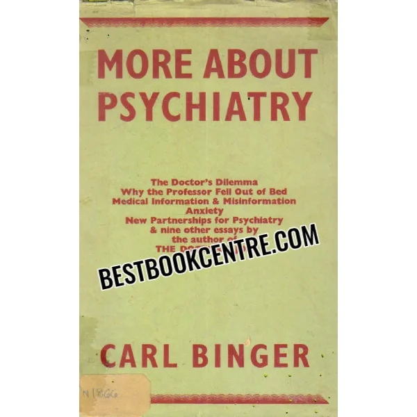 More About Psychiatry 1st Edition