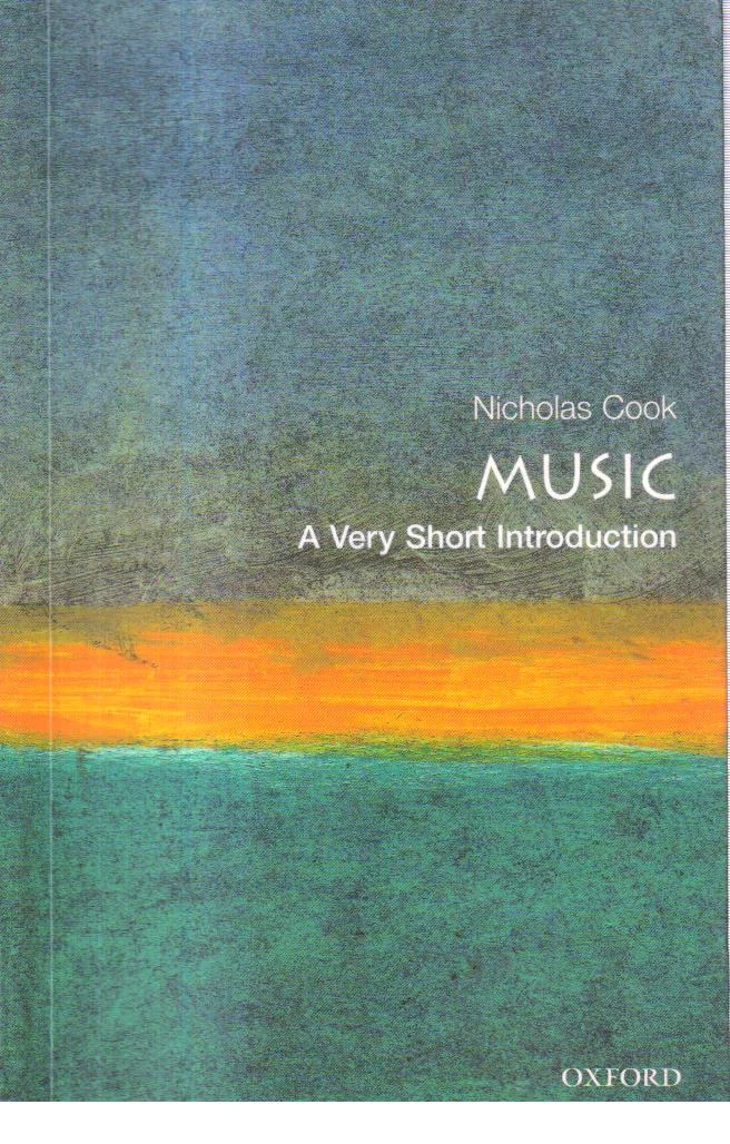 Music a Very Short Introduction