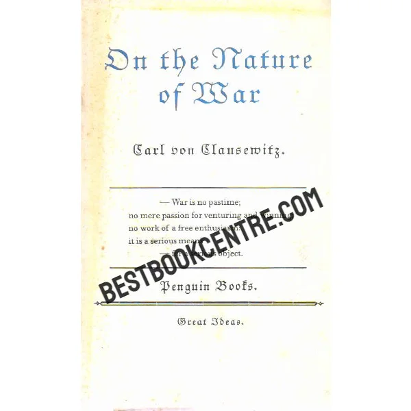 On the Nature of War (Penguin Great Idea)