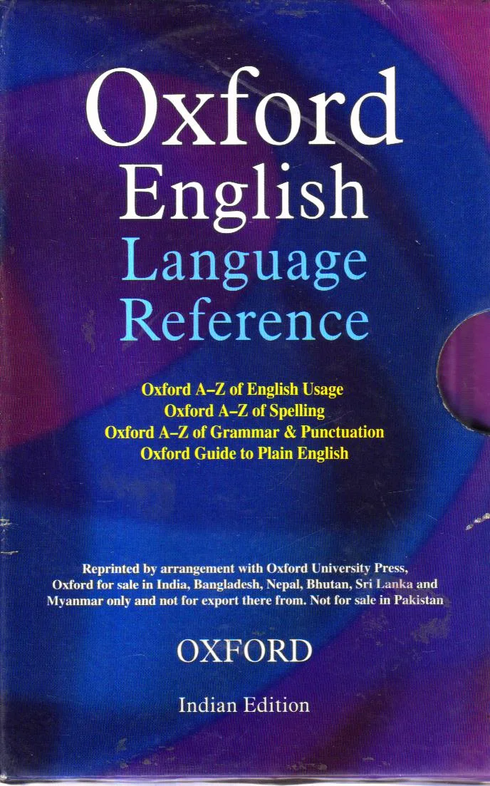 Oxford English Language Reference.
