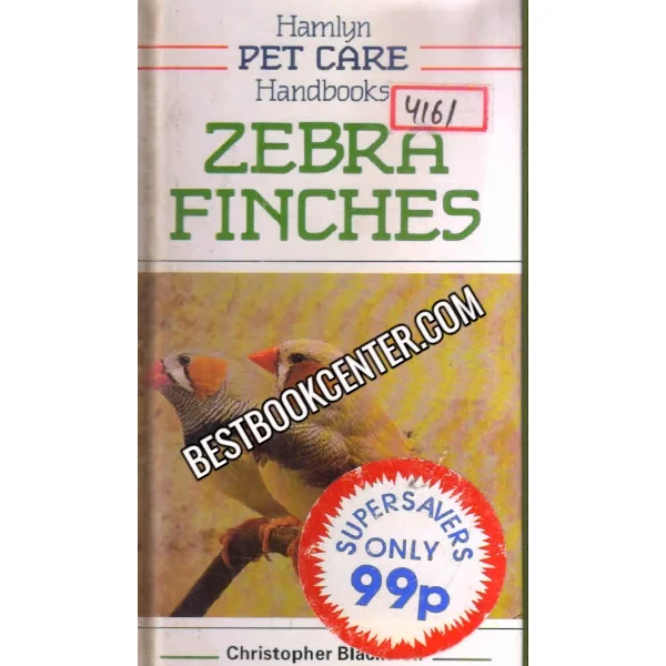 Pet Care Books Zebra Finches