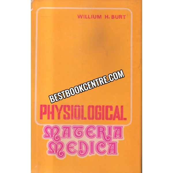 Physiological Materia Medica