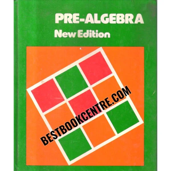 Pre Algebra New Edition