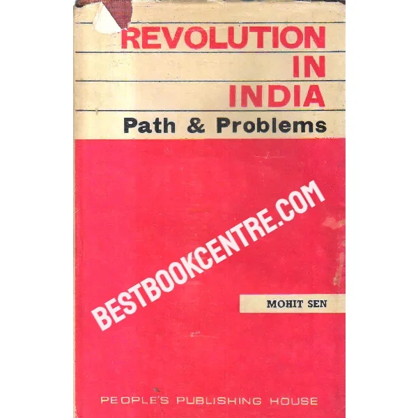 Revolution in India Path and Problems 1st Edition