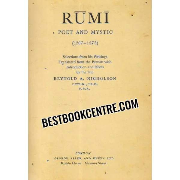 Rumi Poet and Mystic