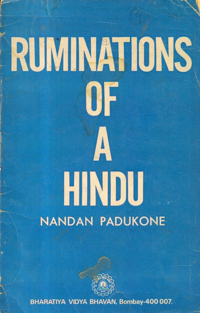 Rumination of a Hindu 1st Edition