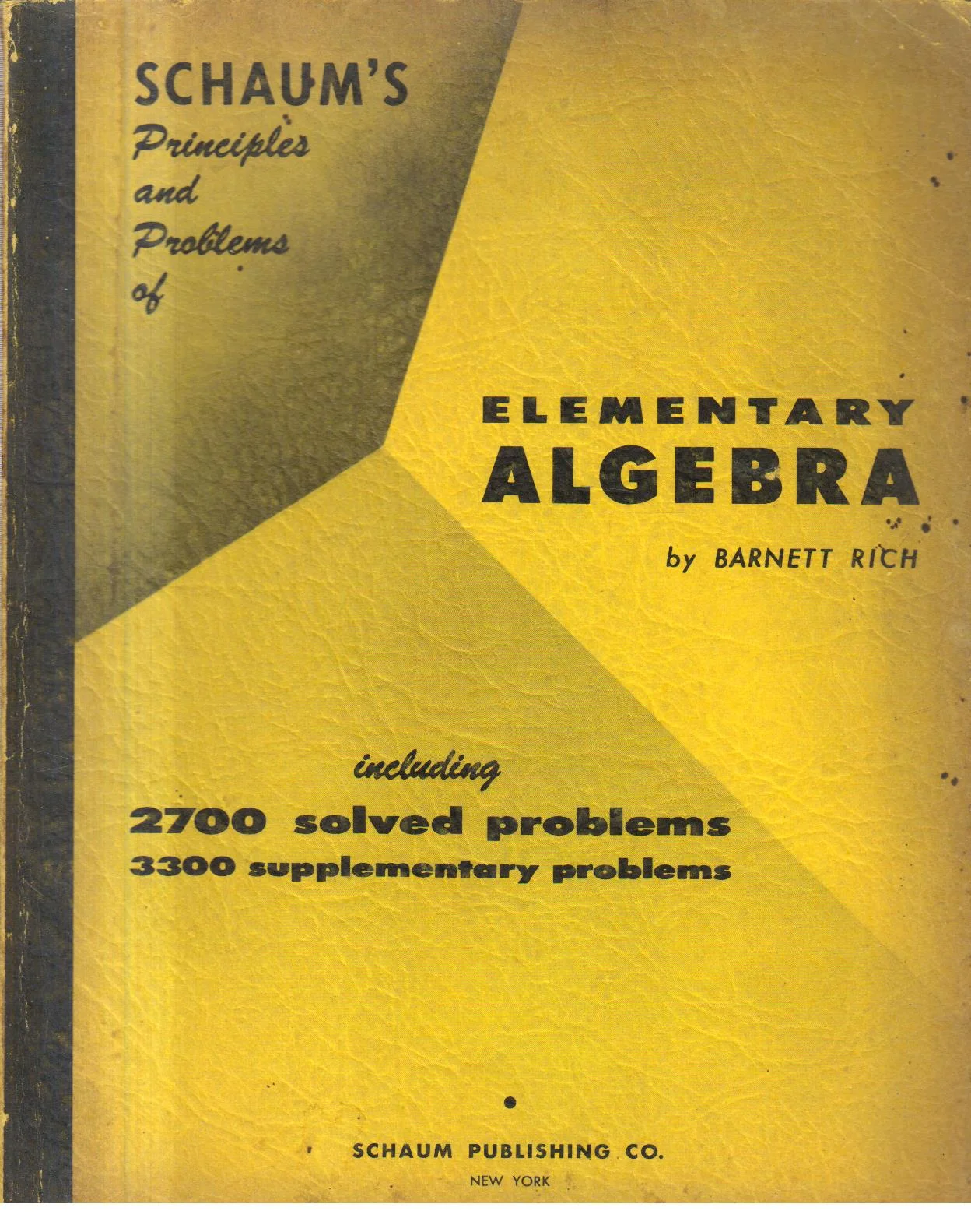 Schaum's Elementary Algebra