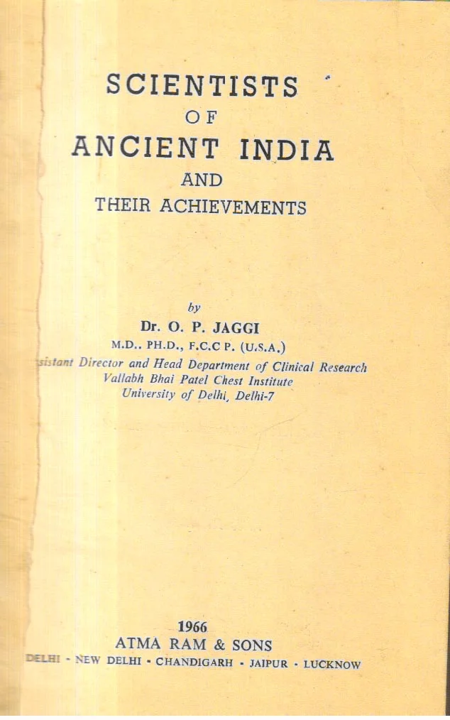 Scientists of Ancients India.