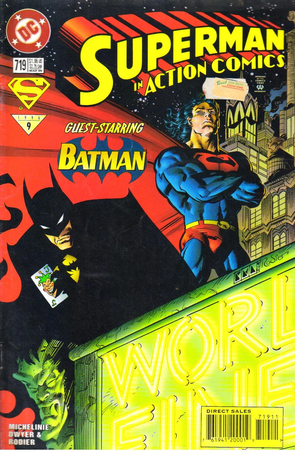 Superman in Action Comics Guest- Starring Batman