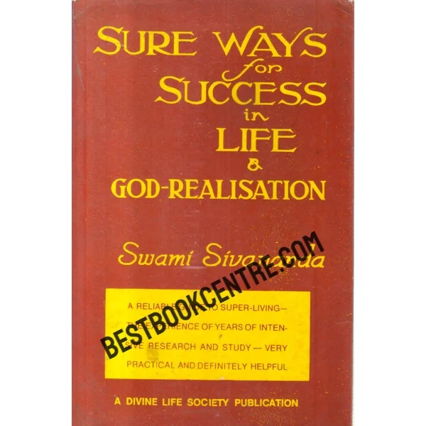 Sure Ways for Success in Life and God Realisation