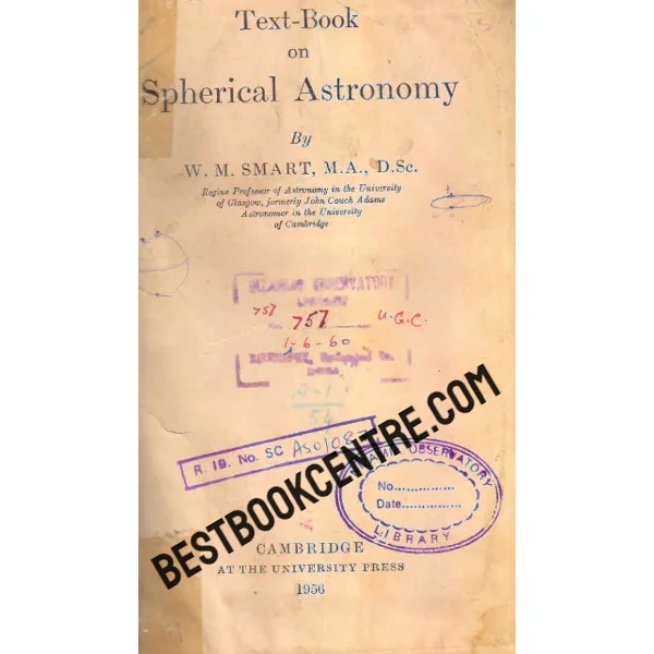 Text Book on Spherical Astronomy